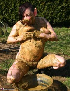 Pig Slut In The Mud