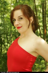 Striptease in the forest